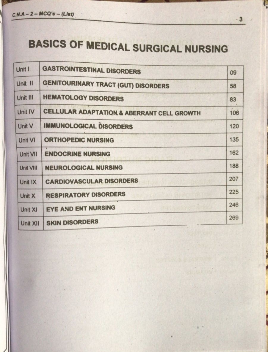 CNA MCQs Bank 7000 2nd year| Awesome Edition 2026