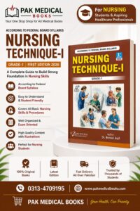 FEDERAL BOARD FSC NURSING TECHNIQUE-1 BOOK| LATEST EDITION