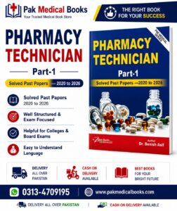 PHARMACY TECHNICIAN PART-1 SOLVED PAST PAPERS| LATEST 2020-2026