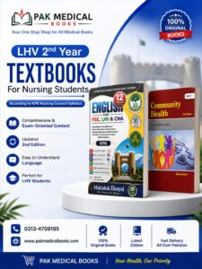 LHV 2nd year Books kpk| Latest Edition 2026-27