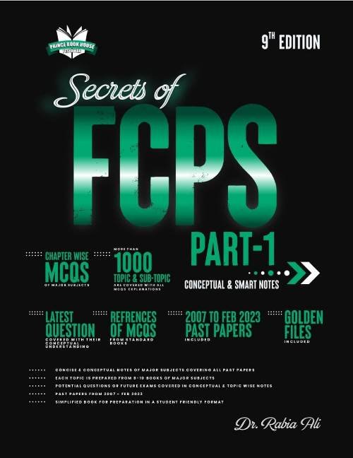 Secrets of FCPS Part 1;Rabia Ali| latest 9th edition