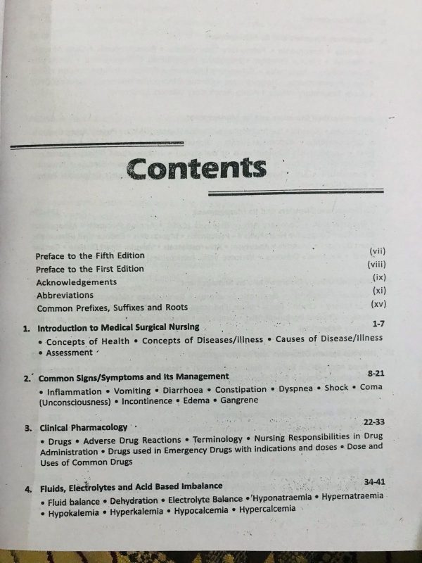 Medical Surgical Nursing by P.K. Panwar| Latest Edition
