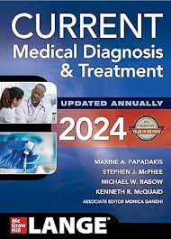 Current Medical Diagnosis and Treatment| Latest 2024 Edition