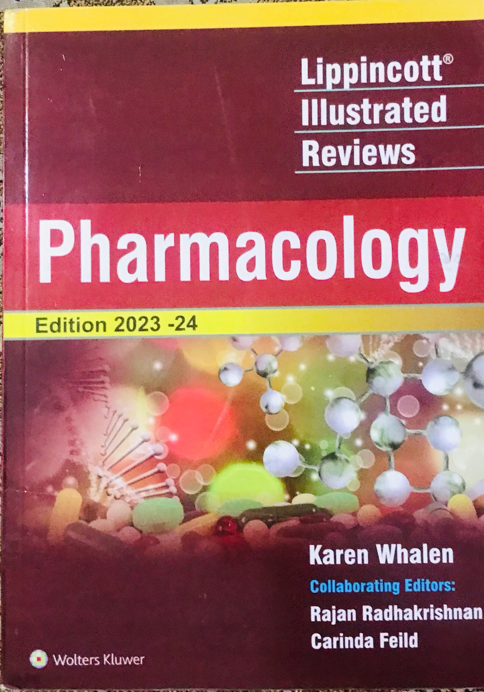 LIPPINCOTT Illustrated Reviews PHARMACOLOGY, 9th edition - Pak