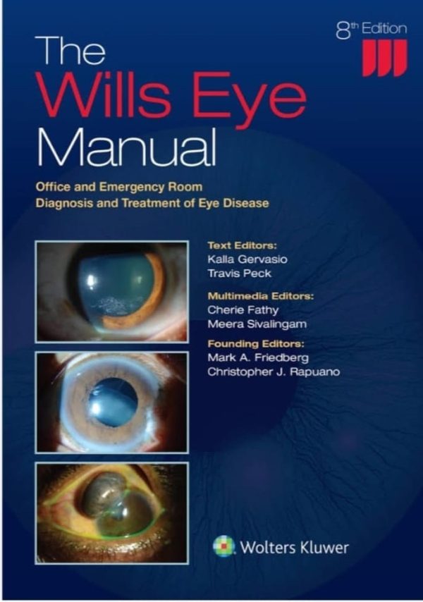 The Wills Eye Manual| Latest 8th Edition