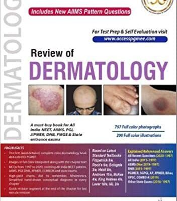 Review of dermatology by Saurabh jindal 5th ed 2020