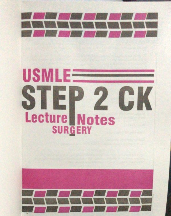 Kaplan Surgery| Usmle Step 2 CK Lecture Notes| Latest Edition