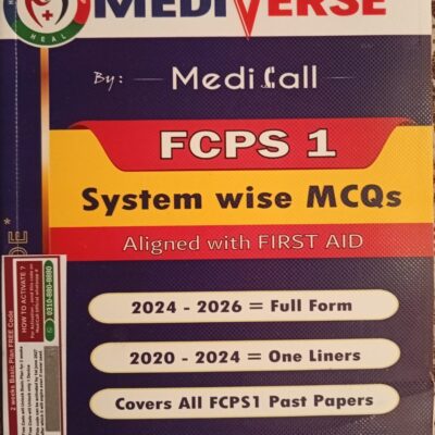 MEDIVERSE Medi Call FCPS-1; SYSTEM Wise MCQs| LATEST EDITION