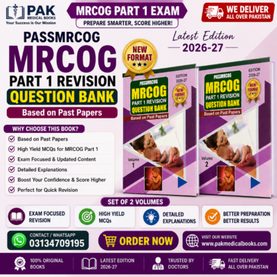 PASSMRCOG Part 1 Revision Question Bank| Latest Edition 2026