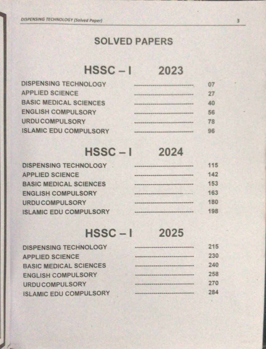 FSC DISPENSER SOLVED PAPERS BANKS| LATEST EDITION