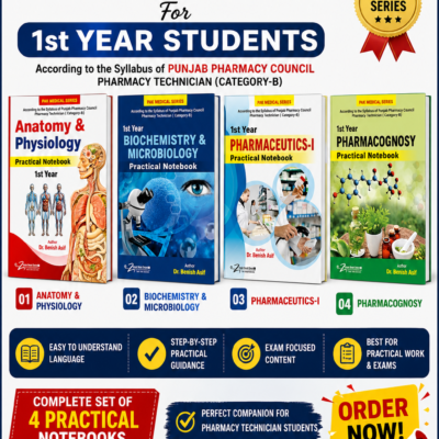 PHARMACY TECHNICIAN PRACTICAL BOOKS; 1ST YEAR| LATEST EDITION