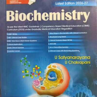 Biochemistry Satyanarayana| Latest Edition 2026-27