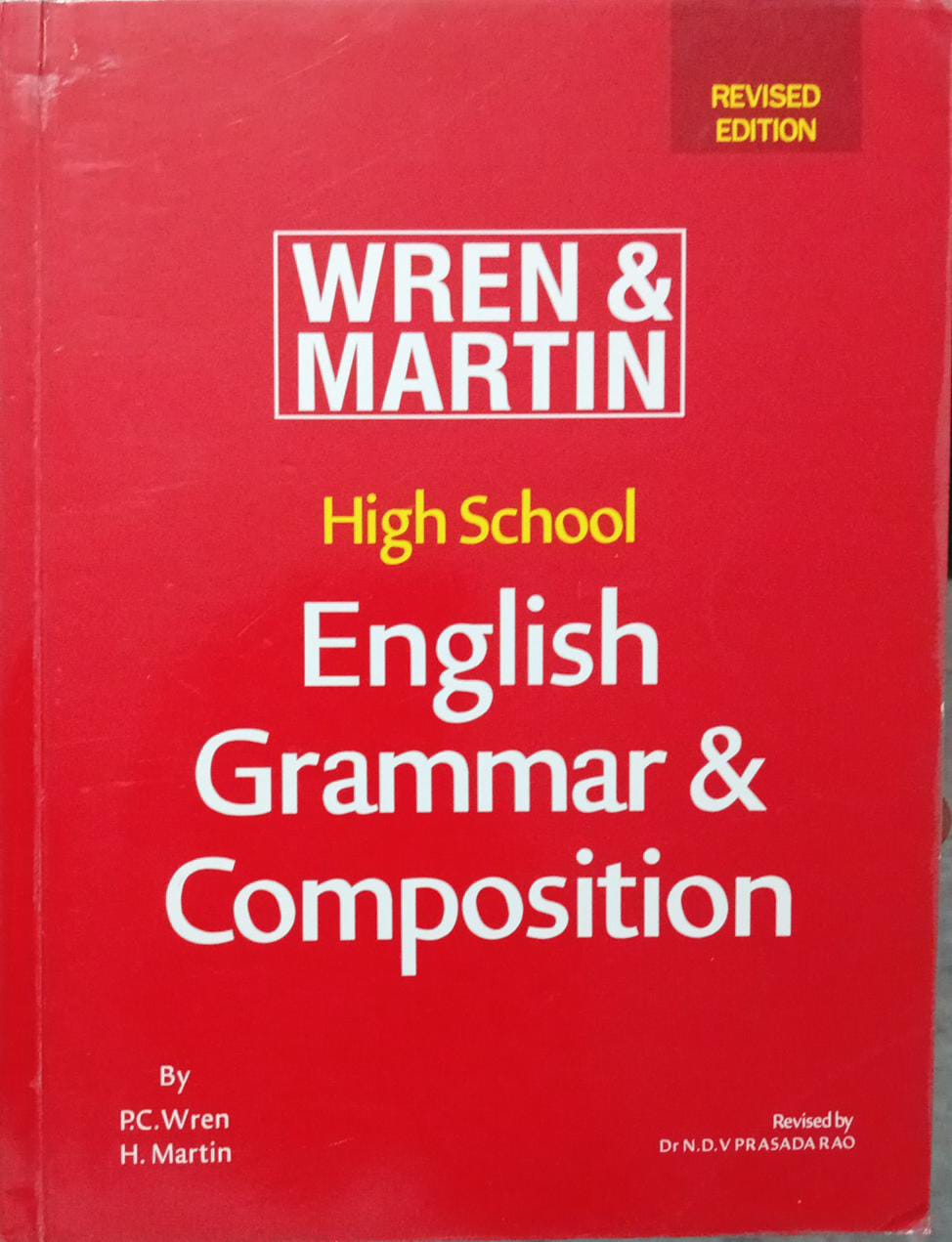 Wren & Martin High School English Grammar & Composition| Awesome Edition